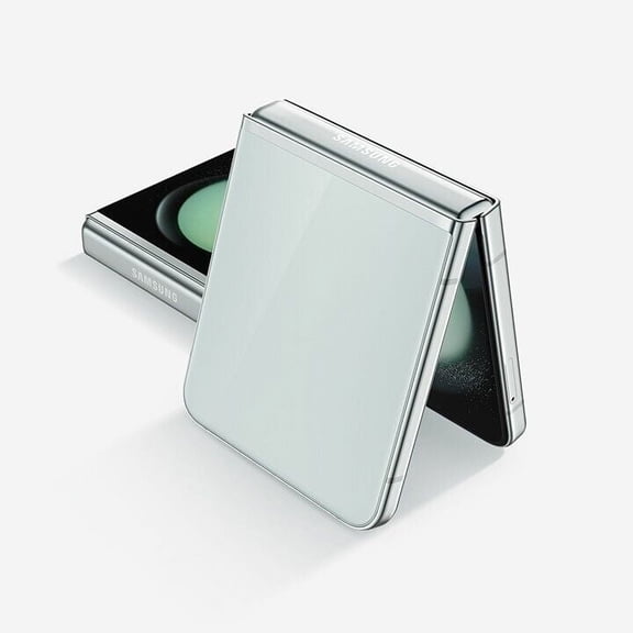 SAMSUNG Galaxy Z Flip 5 Cell Phone, Factory Unlocked Android Smartphone, 512GB, Compact, Foldable Design, One-Hand Control, Best Selfies, Full Cover Screen, US Version, 2023, Mint