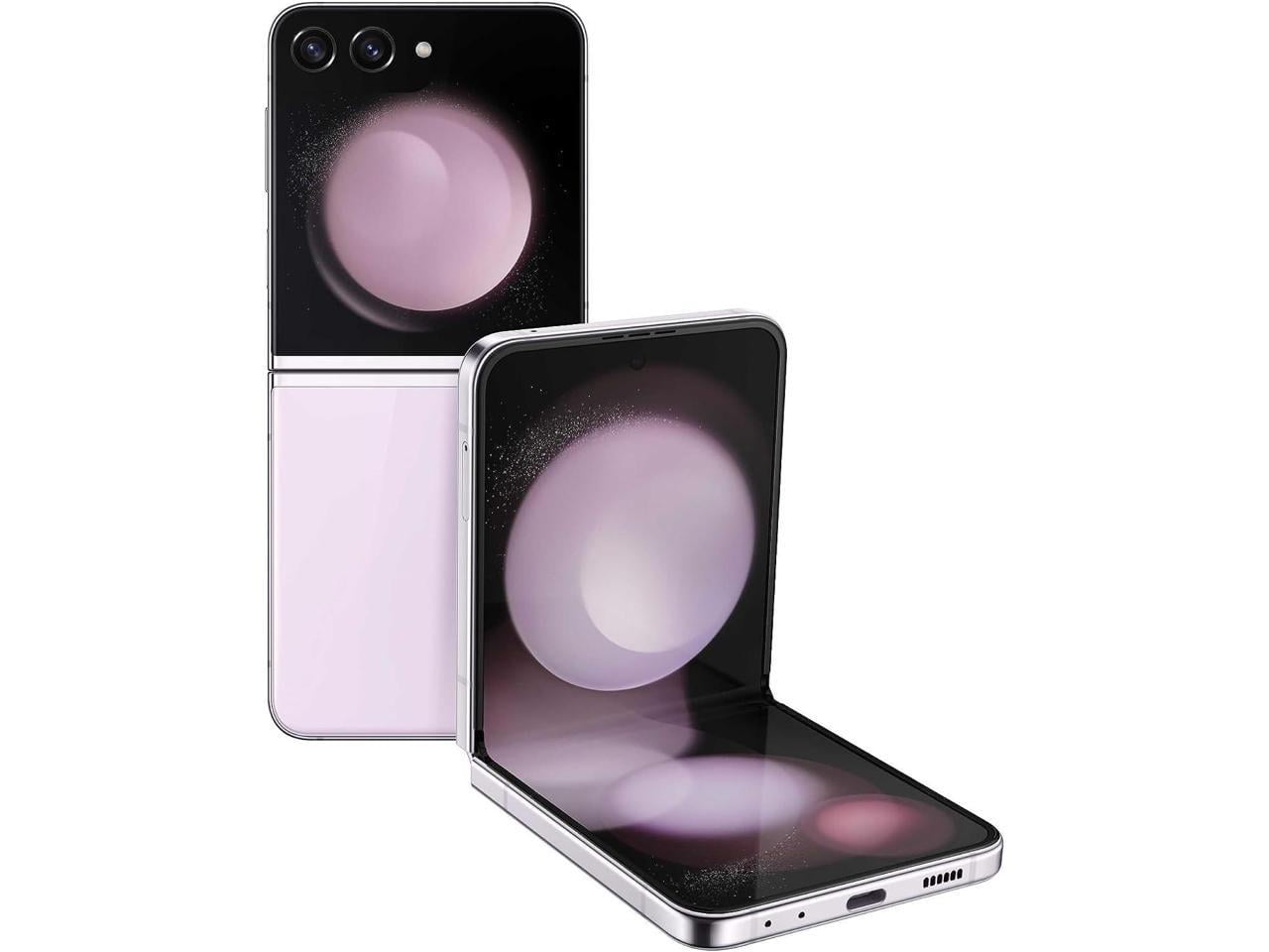 SAMSUNG Galaxy Z Flip 5 Z Flip Series 4G LTE / 5G 512GB Android Smartphone, Lavender, Factory Unlocked