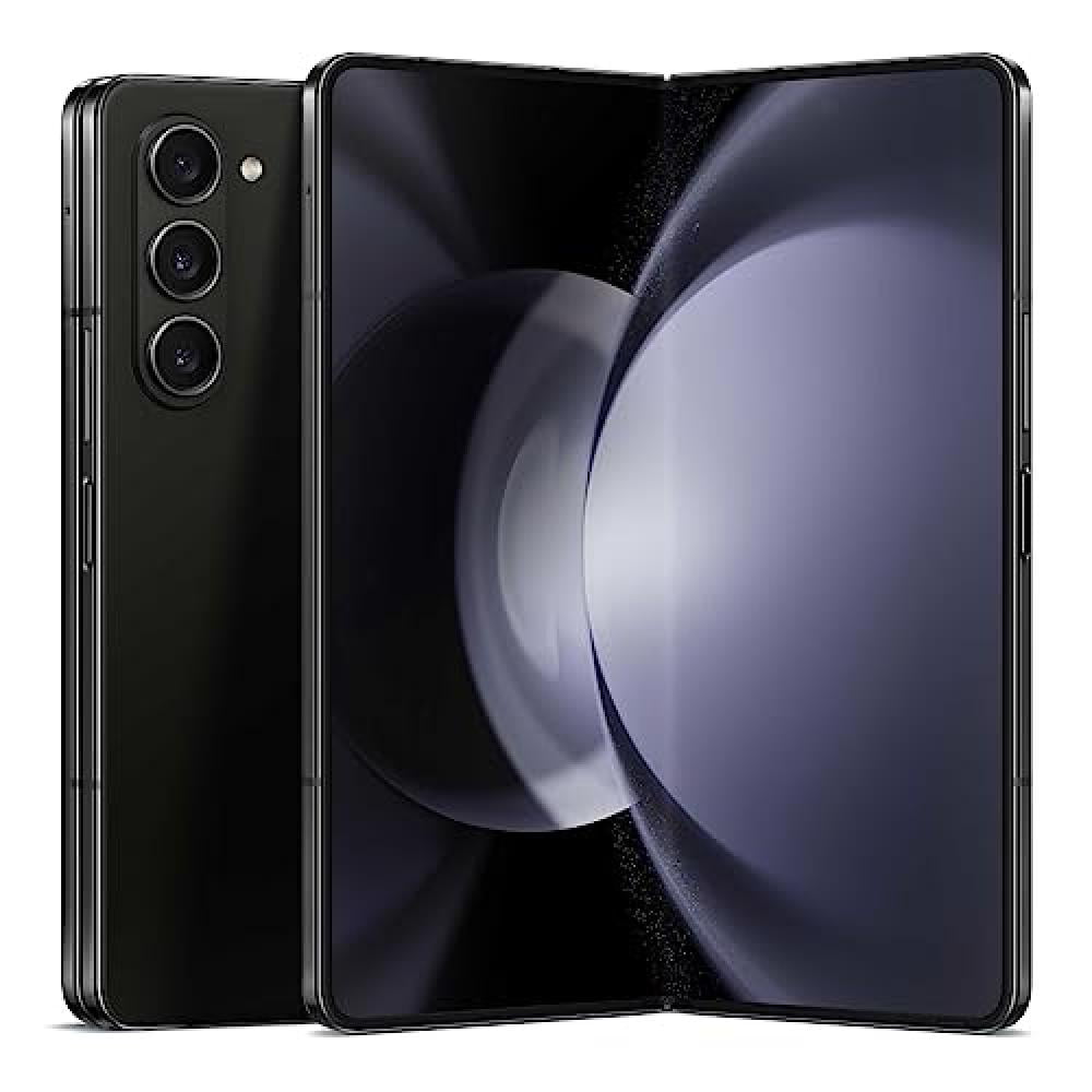 SAMSUNG Galaxy Z Fold 5 Hands-Free 256GB Control, App 2023,Phantom for Cell Phone, Smartphone, Unlocked Version, Black Dual Screen Android One-Hand Use, View, Big US Factory Streaming, , Gaming, 7.6”