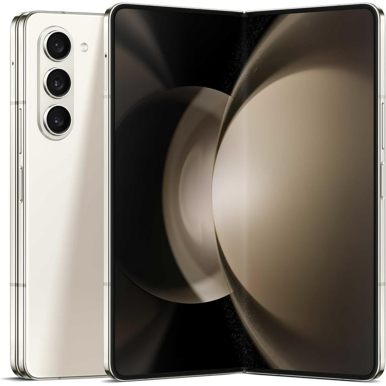 Samsung Galaxy Z Fold 5 F946U 512GB Cream, Unlocked Smartphone