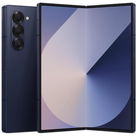 SAMSUNG Galaxy Z Fold 6 AI Cell Phone, 256GB Unlocked Android Smartphone, Circle to Search, Handsfree Live Interpreter, AI Photo Edits, Large Screen, 2024