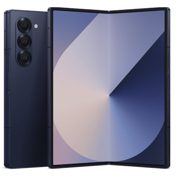 Pre-Owned SAMSUNG Galaxy Z Fold 6 AI Cell Phone, 256GB Unlocked Android Smartphone, Circle to Search, Handsfree Live Interpreter, AI Photo Edits, Large Screen, 2024