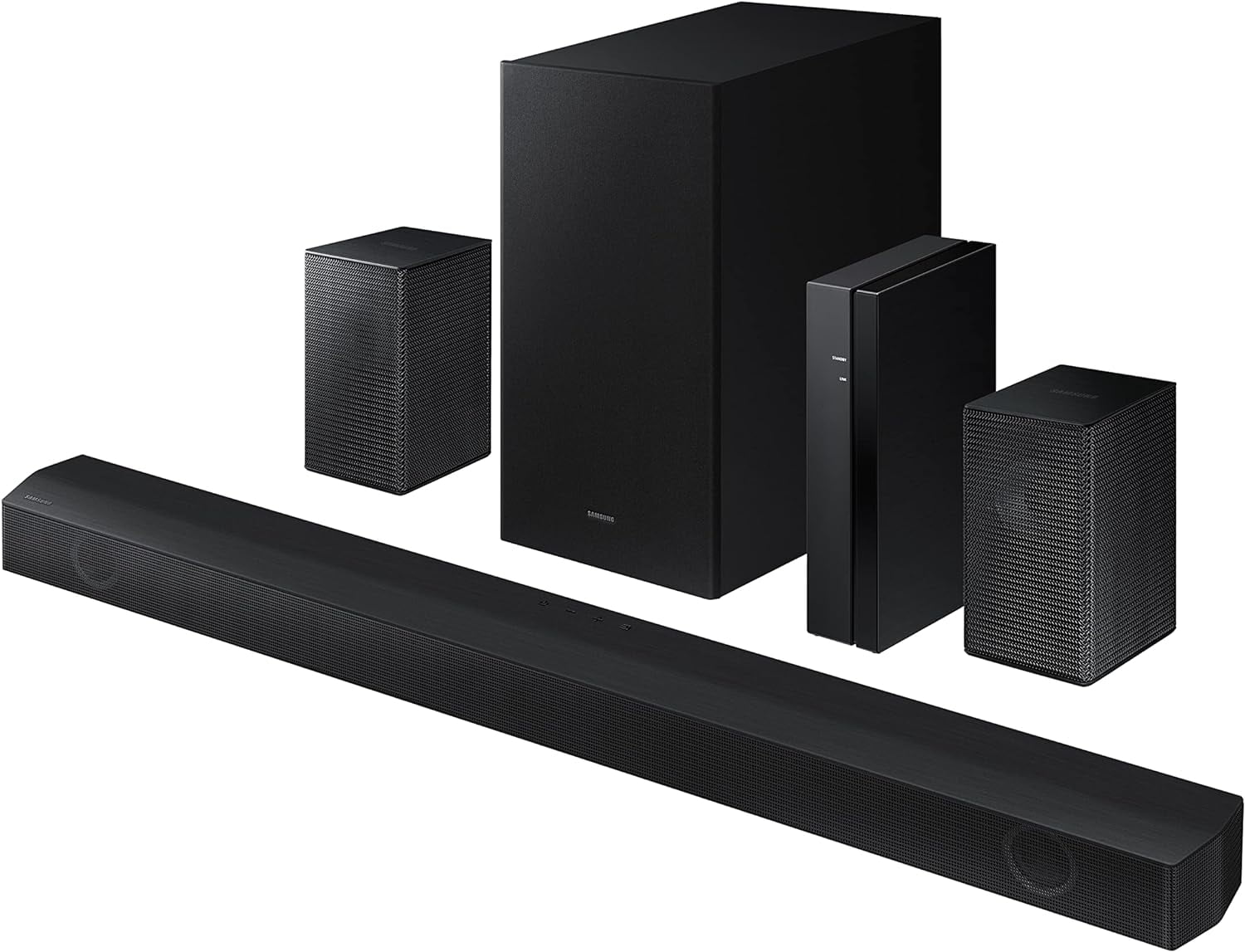 Pre-Owned SAMSUNG HW-B57C B-Series 4.1ch Soundbar w/ Rear Speaker Kit & Subwoofer Included