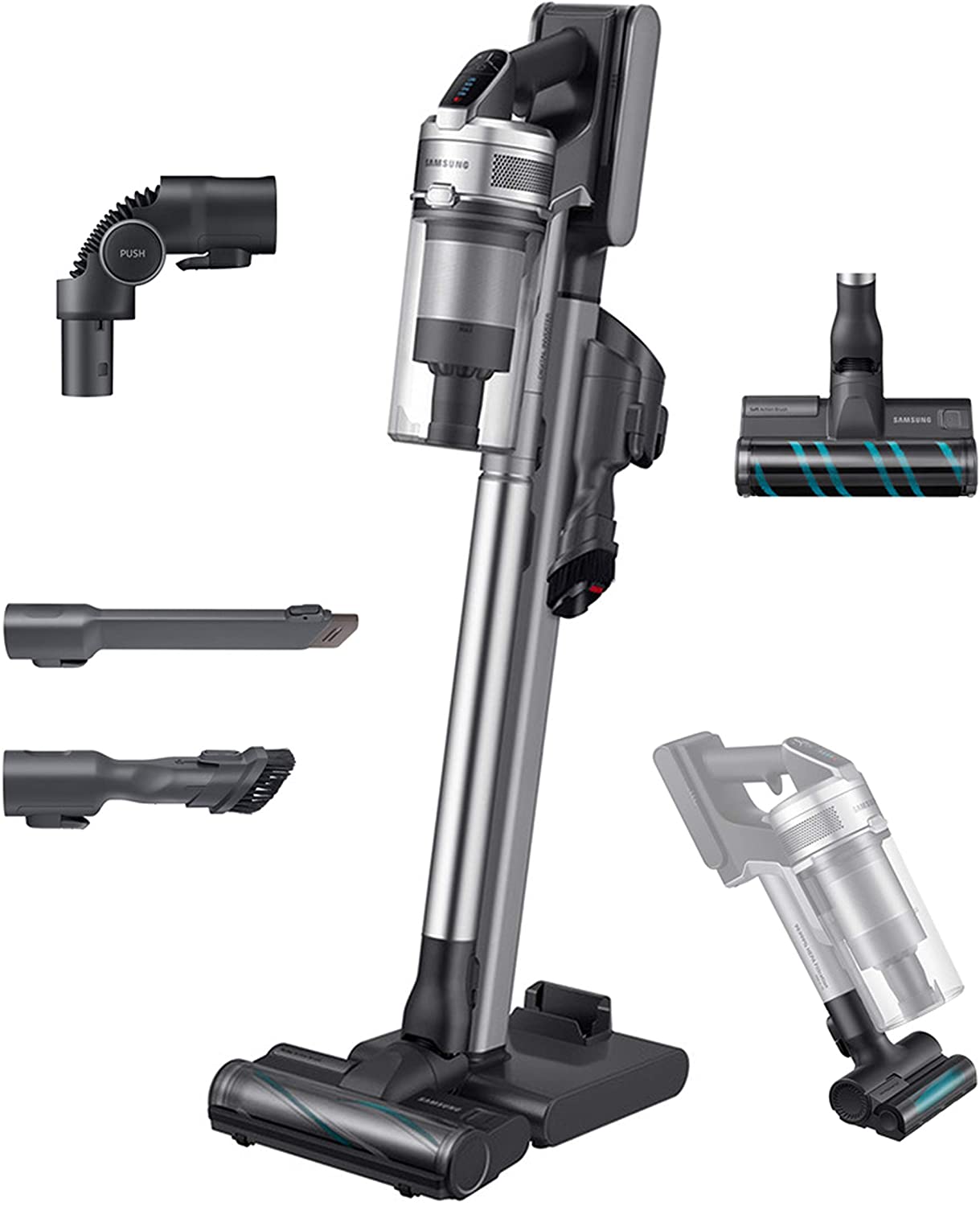 SAMSUNG Jet 90 Complete Cordless Stick Vacuum with Dual Charging Station - VS20R9046T3AA - image 1 of 1
