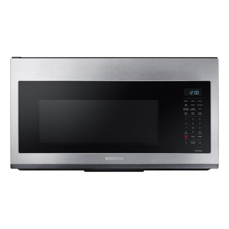 Samsung - 1.7 cu. ft. Over-the-Range Convection Microwave with WiFi - Stainless steel