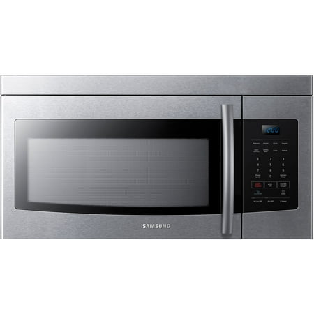 Samsung - 1.6 Cu. Ft. Over-the-Range Microwave - Stainless steel