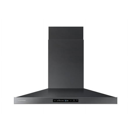 Samsung - 36" Range Hood with WiFi and Bluetooth - Black stainless steel