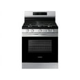 thumbnail image 1 of SAMSUNG NX60A6111SS 30" FREE STANDING GAS RANGE Black, 1 of 8