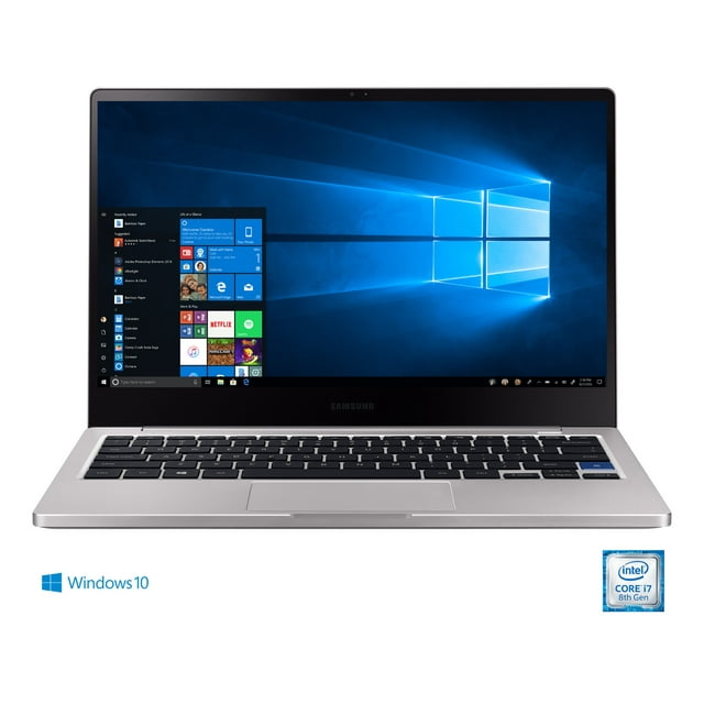 SAMSUNG Notebook 7, 13.3” FHD LED, Intel Core™ i5-8265U, 8GB DDR4 RAM, 256GB SSD, Platinum Titan - NP730XBE-K03US