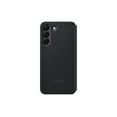 thumbnail image 1 of SAMSUNG Official S-View Flip Cover Case for Samsung Galaxy S22 - Black, 1 of 4