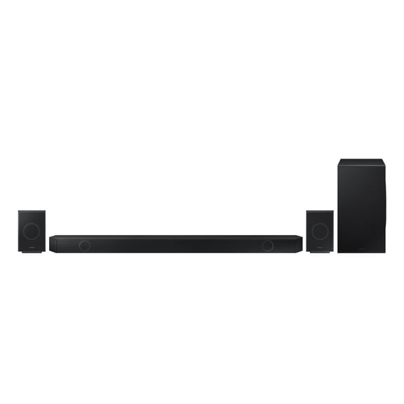 SAMSUNG Q-series 11.1.4 ch. Wireless Dolby ATMOS Soundbar + Rear Speakers with Q-Symphony HW-Q990D