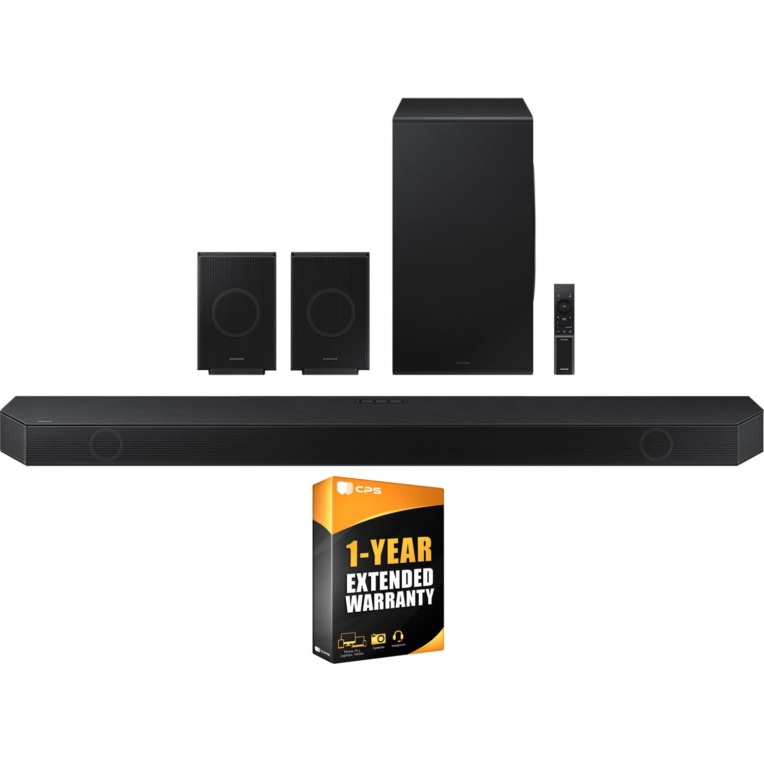 SAMSUNG Q990D 11.1.4ch Soundbar w/ Rear Speaker, Wireless Dolby Atmos