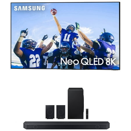 Samsung QN75QN800CFXZA 75" Neo QLED 8K Smart TV with Dolby Atmos & Soundbar