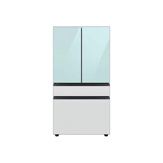 Samsung Bespoke 4-Door French Door Refrigerator (29 cu. ft.) with Customizable Door Panel Colors and Beverage Centerâ„¢ RF29BB86004M