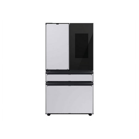 Samsung - 29 cu. ft. Bespoke 4-Door French Door Refrigerator with Family Hub - Charcoal