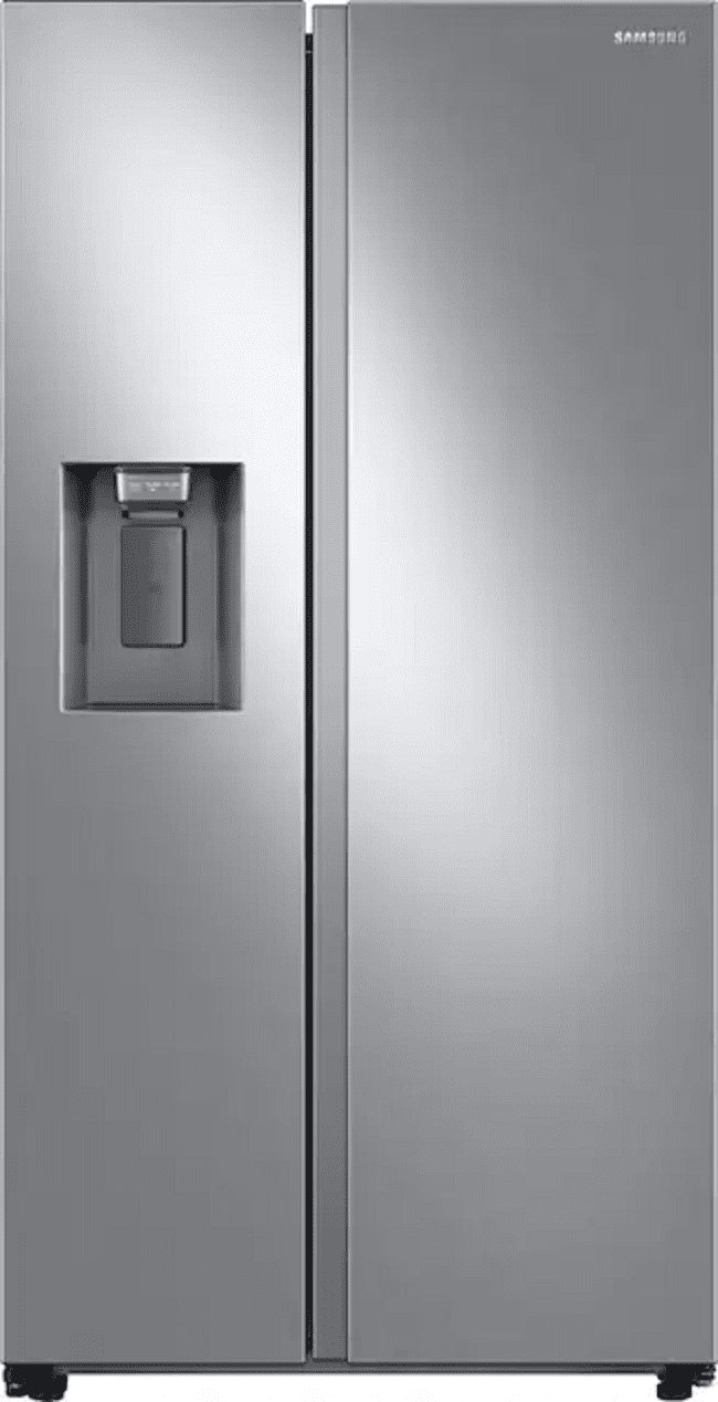 27.4 cu. ft. Stainless Steel Side-by-Side Refrigerator with Ice Maker