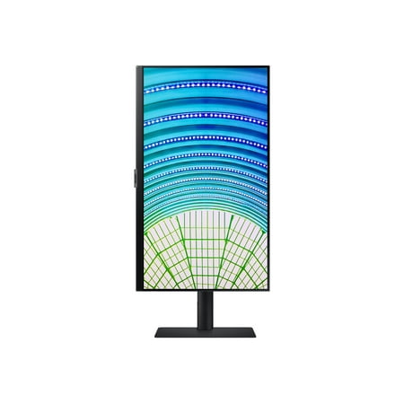 Samsung - S60UA Series 24" QHD LED Monitor with HDR (HDMI, USB-C, USB) - Black