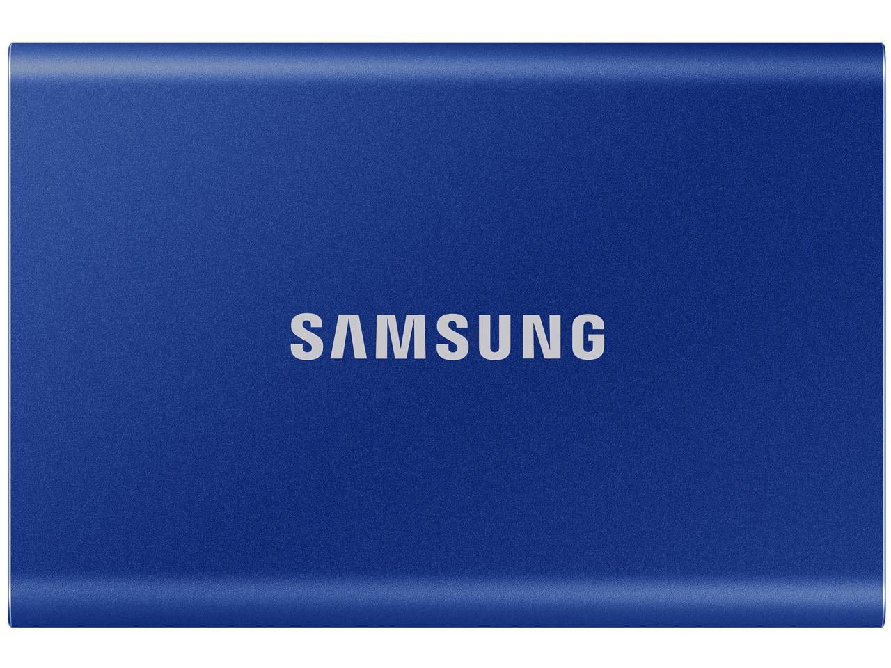 Samsung - T7 2TB External USB 3.2 Gen 2 Portable SSD with Hardware Encryption MU-PC2T0H/AM