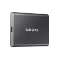 thumbnail image 1 of SAMSUNG T7 Portable SSD 500GB Titan Gray, Up-to 1,050MB/s, USB 3.2 Gen2 (MU-PC500T/AM), 1 of 12