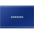 thumbnail image 1 of Samsung T7 MU-PC500H/AM 500 GB Portable Solid State Drive, External, PCI Express NVMe, Indigo Blue, 1 of 4