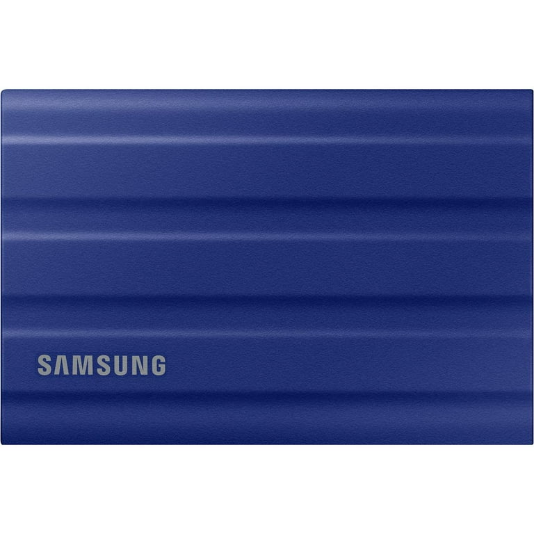 Samsung T7 Shield 1TB USB 3.2 Gen 2 Type-C Portable External SSD, Blue  MU-PE1T0R/AM