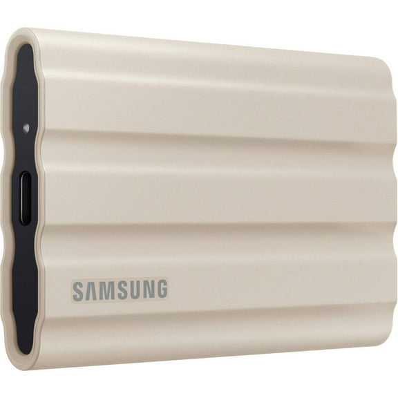 Samsung T7 Shield 2TB USB 3.2 Gen 2 Type-C Portable External SSD, Beige