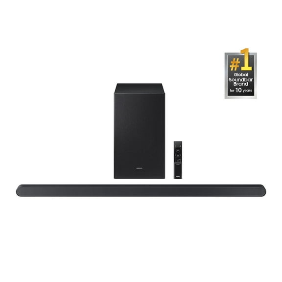 SAMSUNG Ultra-slim 3.1ch. Wireless Dolby ATMOS Soundbar with Q-Symphony HW-S700D