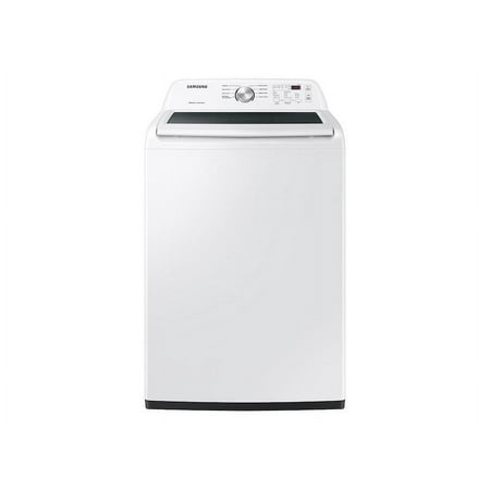 Samsung - 4.4 Cu. Ft. High-Efficiency Top Load Washer with ActiveWave Agitator - White