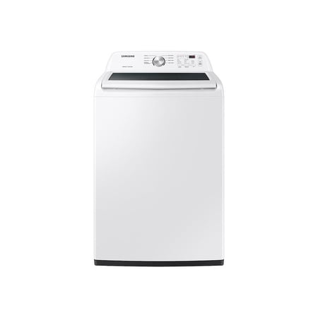 Samsung - 4.4 Cu. Ft. High-Efficiency Top Load Washer with ActiveWave Agitator - White