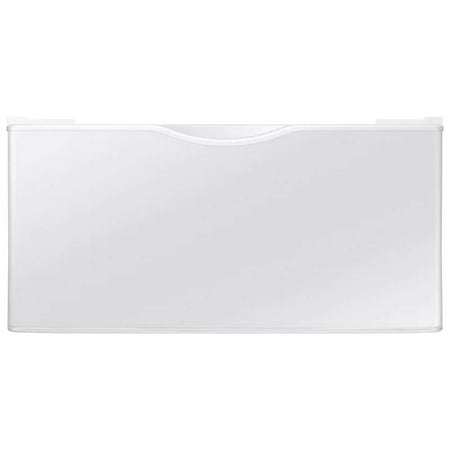 Samsung - Washer/Dryer Laundry Pedestal with Storage Drawer - White