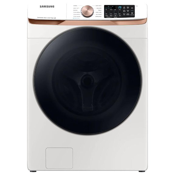 Samsung WF50BG8300AE 5.0 Cu. Ft. Ivory White Smart Front Load Washer