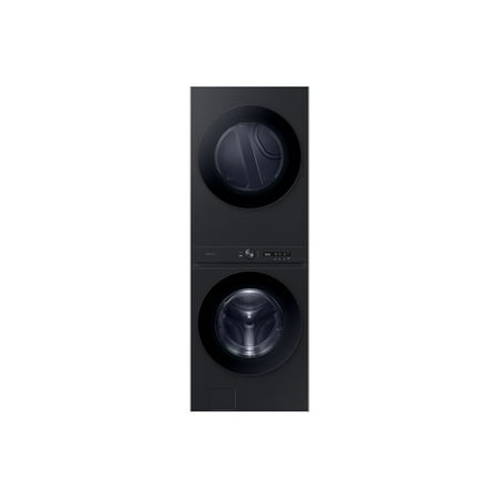 Samsung - 4.6 Cu. Ft. Washer with Flex Auto Dispense System and 7.6 Cu. Ft. Gas Dryer - Brushed Black