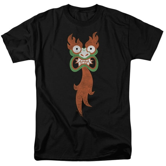 SAMURAI JACK/AKU FACE - S/S ADULT 18/1 - BLACK - 3X