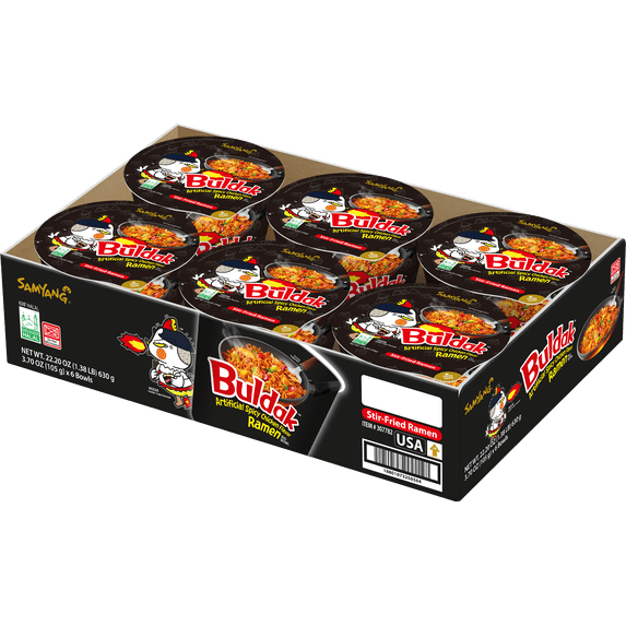 Samyang Buldak Original Ramen 6PK (Big Bowl)