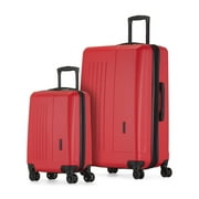 Swiss Mobility SAN 2 Piece Hardside Luggage Sets 20,28 Hardshell Durable Lightweight Suitcase, Orange