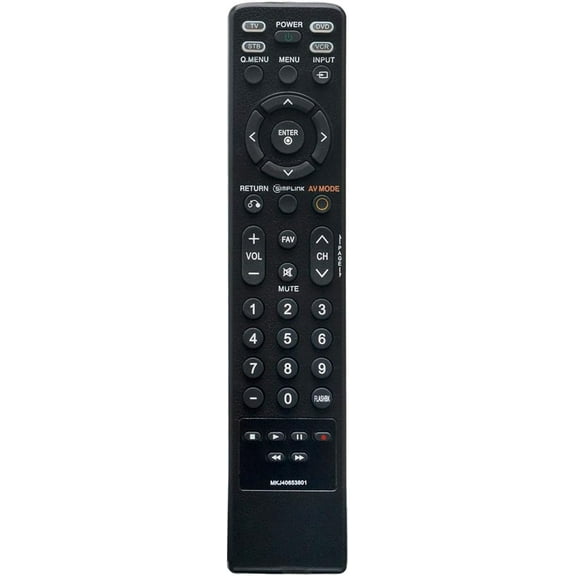 MKJ40653801 Replaced Remote fit for LG TV 50PG60-UA 37LG30-UD 52LG50DC-UG