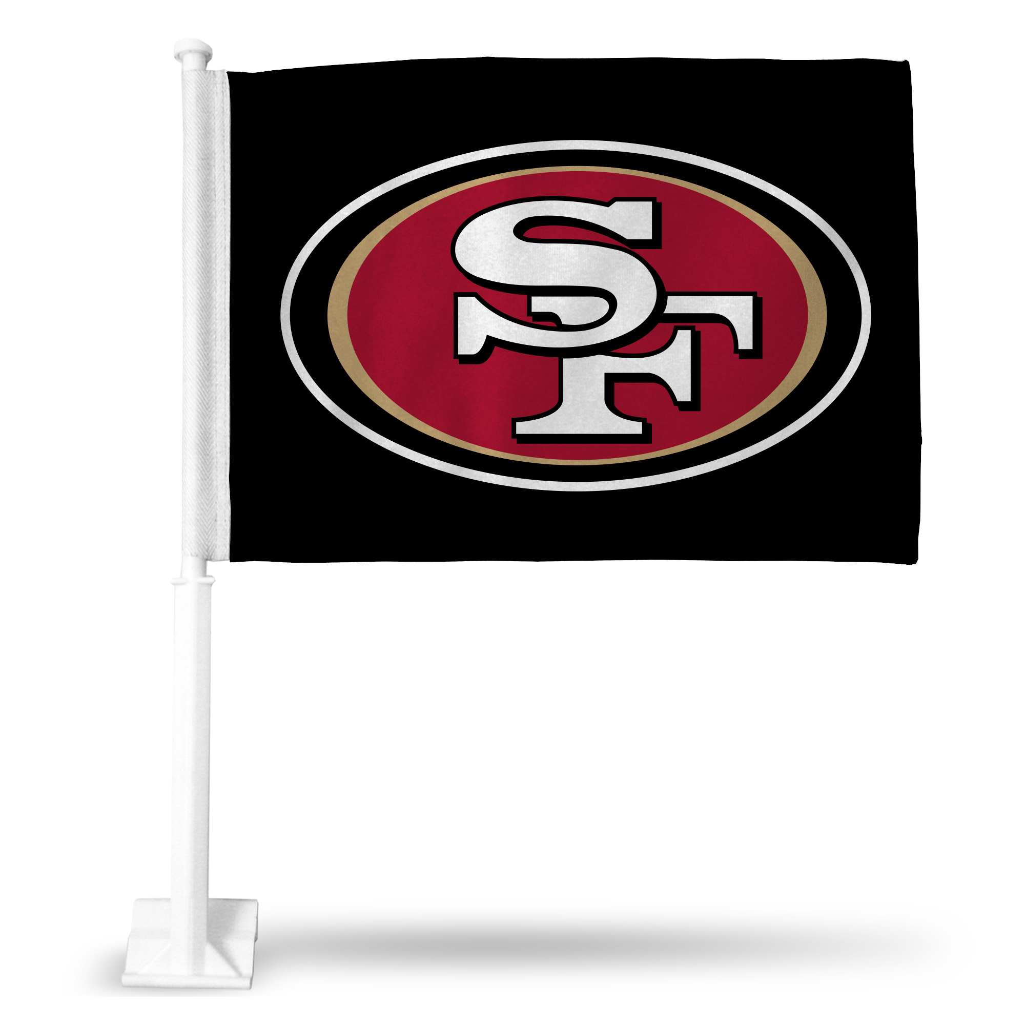 SAN FRANCISCO 49ERS CAR FLAGS (TEAM COLOR 2) - image 1 of 1