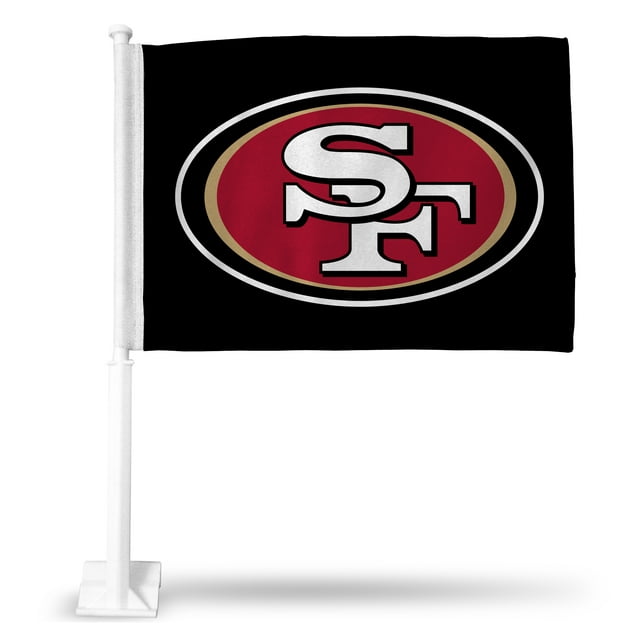 SAN FRANCISCO 49ERS CAR FLAGS (TEAM COLOR 2)