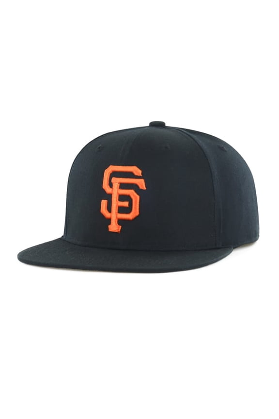 MLB San Francisco Giants Primary Team Color Flat Bill Snap Back Hat