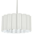thumbnail image 1 of SAN244-PC-2400-Dainolite-Sandra - Four Light Pendant-Polished Chrome Finish-White/Clear Shade Color, 1 of 6