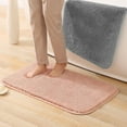 thumbnail image 1 of SANAG Bath Mat Rug Nonslip Plush Large Bath Rug for Bathroom Floor Tub Shower Absorbent Foot Pad, 1 of 10