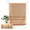 thumbnail image 1 of SANAG Cotton Towel Stripe Face Hand Bath Cloth Bathroom Absorbent 35*75 Kids Gift, 1 of 6