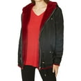 thumbnail image 1 of Sanctuary Clothing Womens Reversible Parka Coat, Black, X-Small, 1 of 2