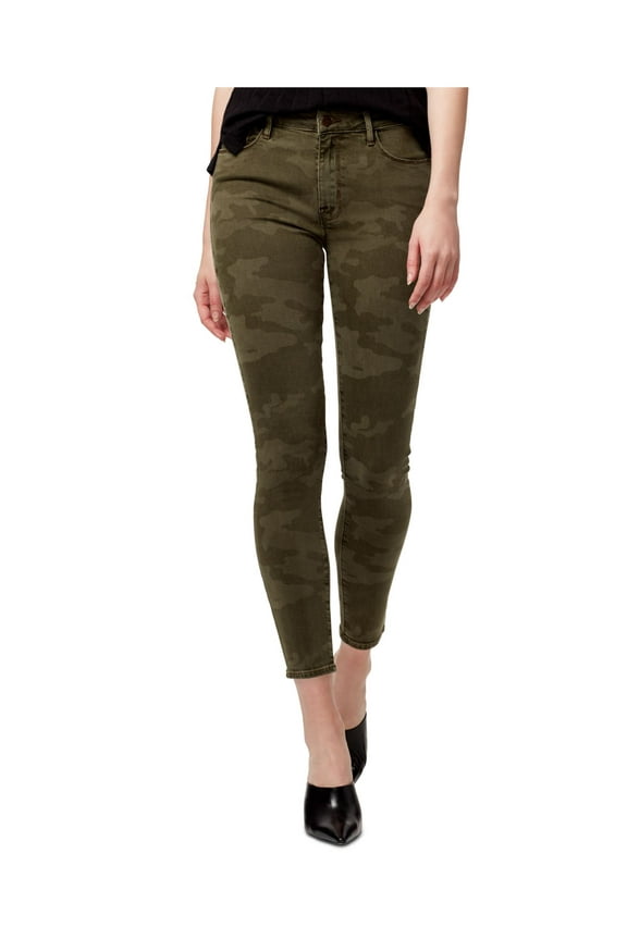 $89 Womens New Green Heather Skinny Casual Pants 29\8 B+B