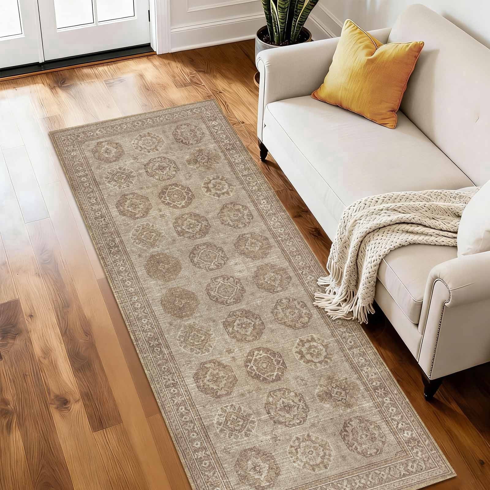 Sand Soft Fall SAND KEEPER Kitchen Runner Rug 2x6 ft Washable Non Slip Soft Low ...