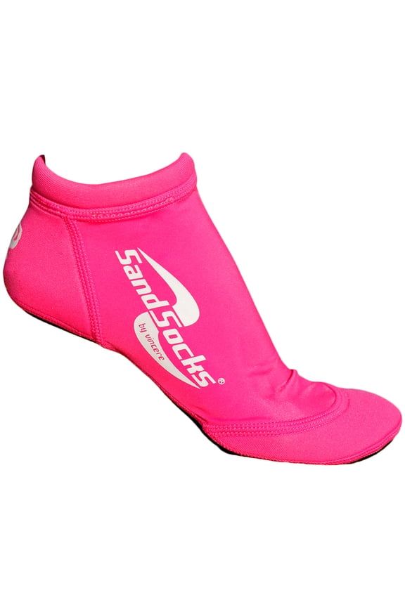 Adult Unisex Sprites Low Top Sand Socks, Color: Pink, Size: 2XS