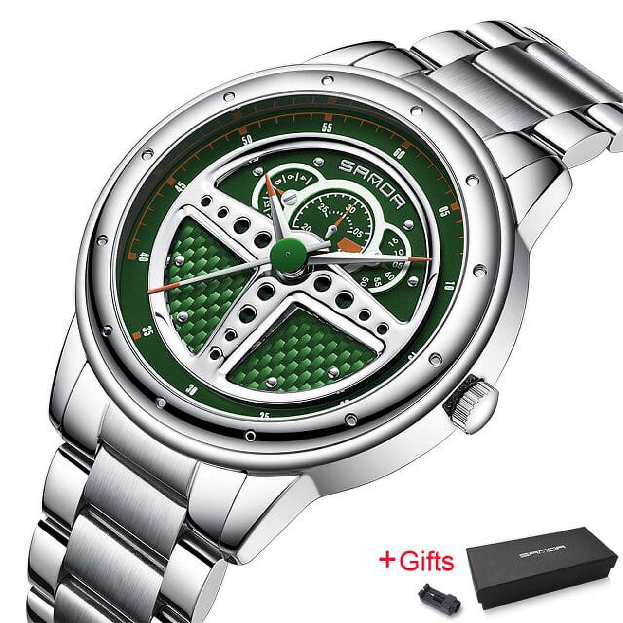 SANDA 2022 Luxury Fashion Steel Men Watches Waterproof Quartz