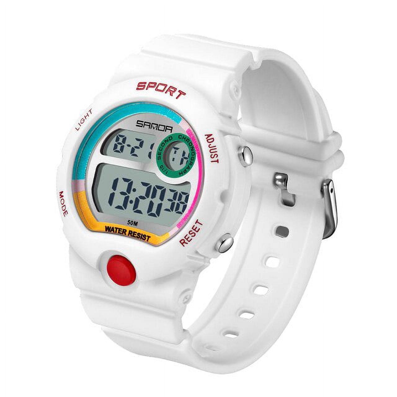 SANDA 2022 New Casual Women's Watches Waterproof Fashion Digital Watch Women Wristwatches for Female Clock Relogio Feminino 6035
