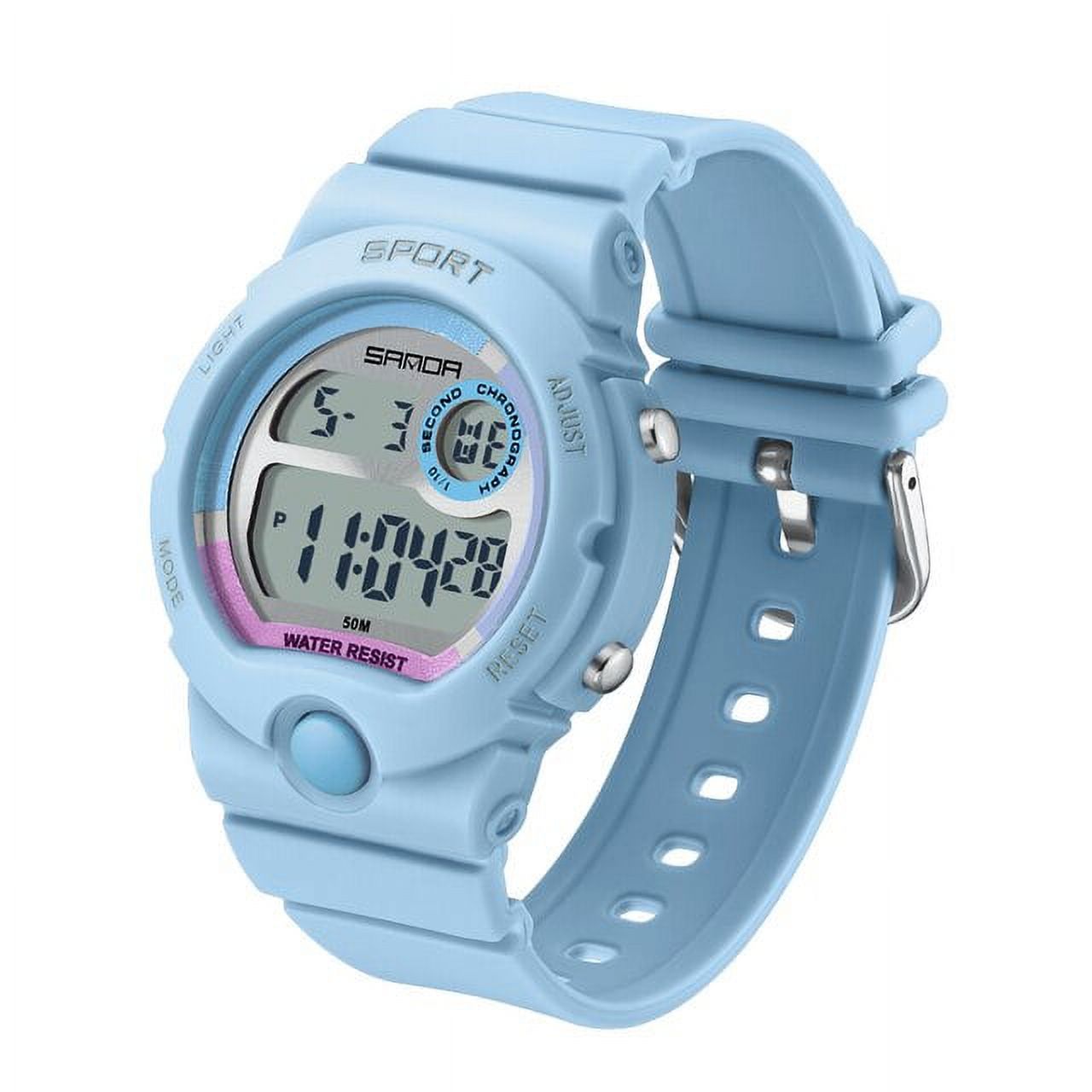 SANDA 2022 New Casual Women's Watches Waterproof Fashion Digital Watch Women Wristwatches for Female Clock Relogio Feminino 6035