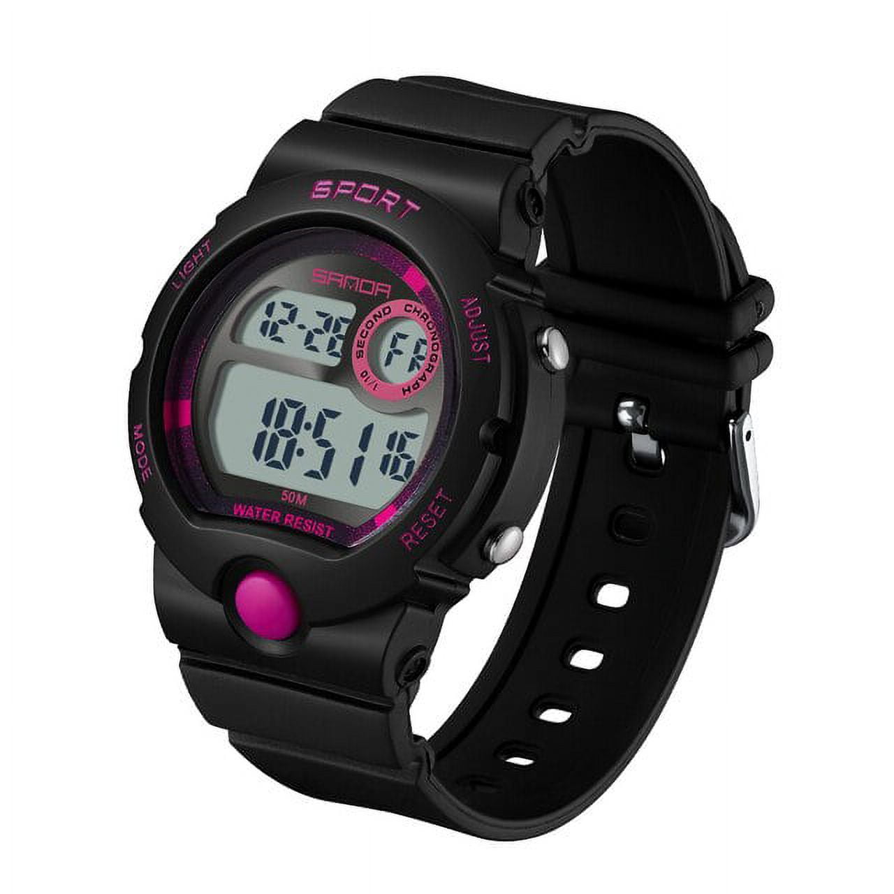 Sanda 2022 New Casual Women's Watches Waterproof Fashion Digital Watch Women Wristwatches for Female Clock Relogio Feminino 6035, Size: One size